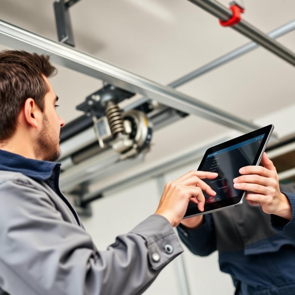 Garage Door Vandemere technician performing professional inspection